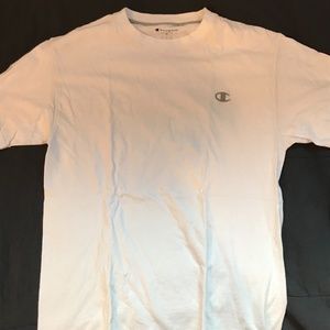 White Mens Champion Tee